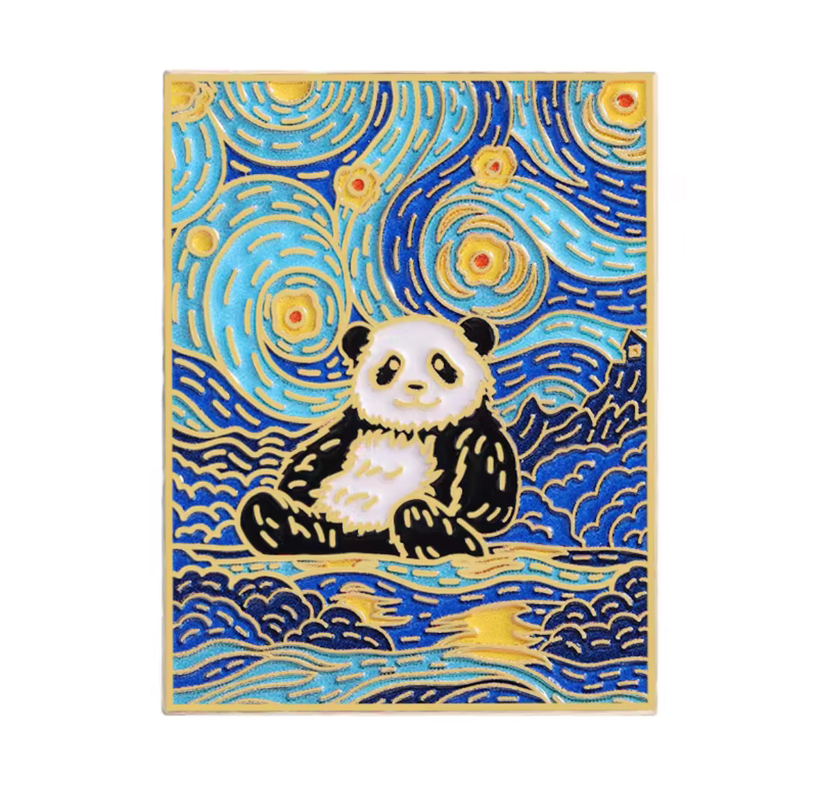 Expressionist Pandas - Enamel Pins