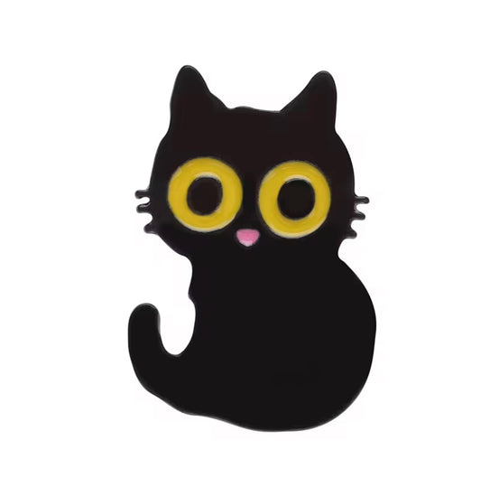 Black Kitty Collection - Enamel Pins