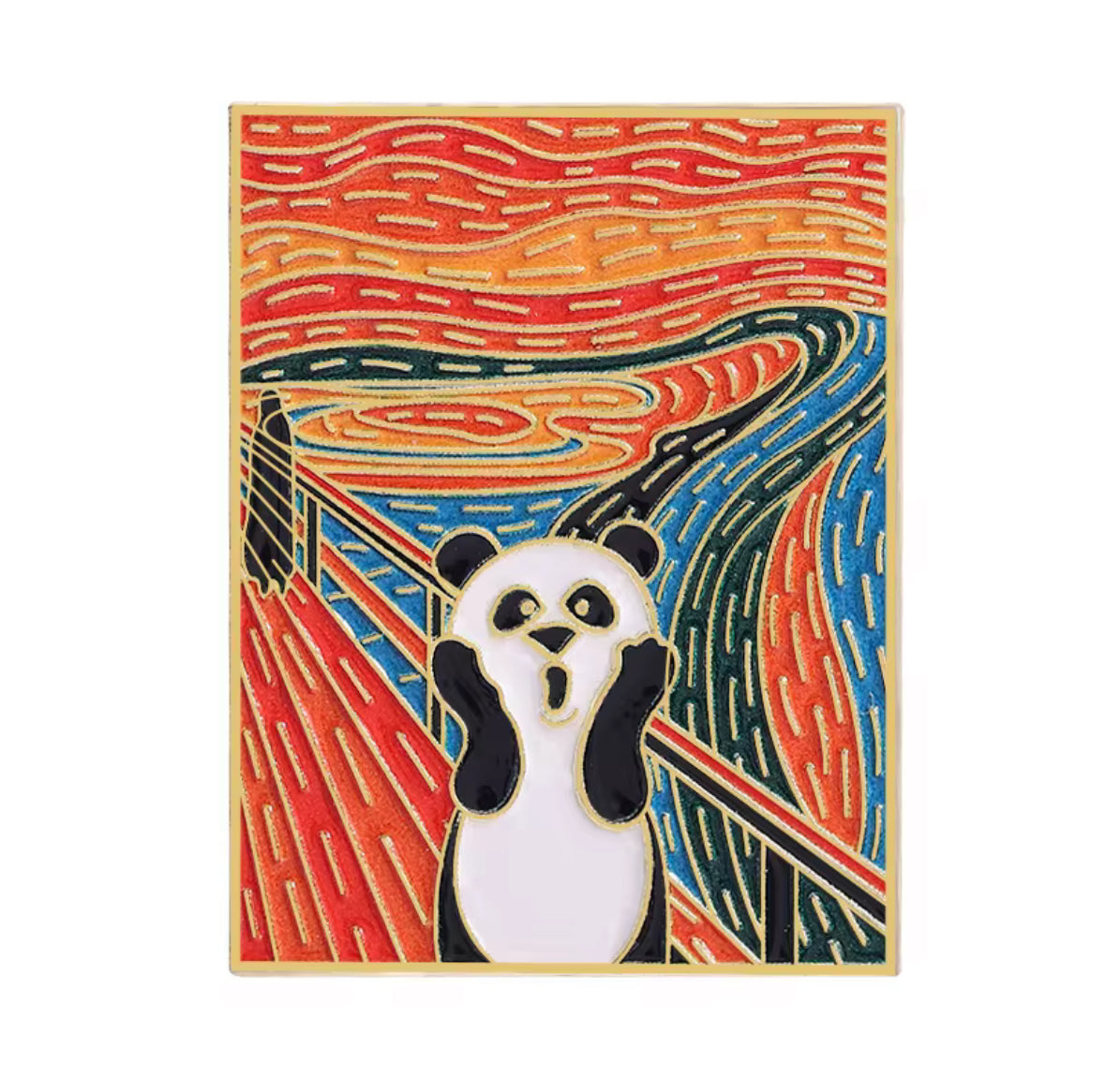 Expressionist Pandas - Enamel Pins