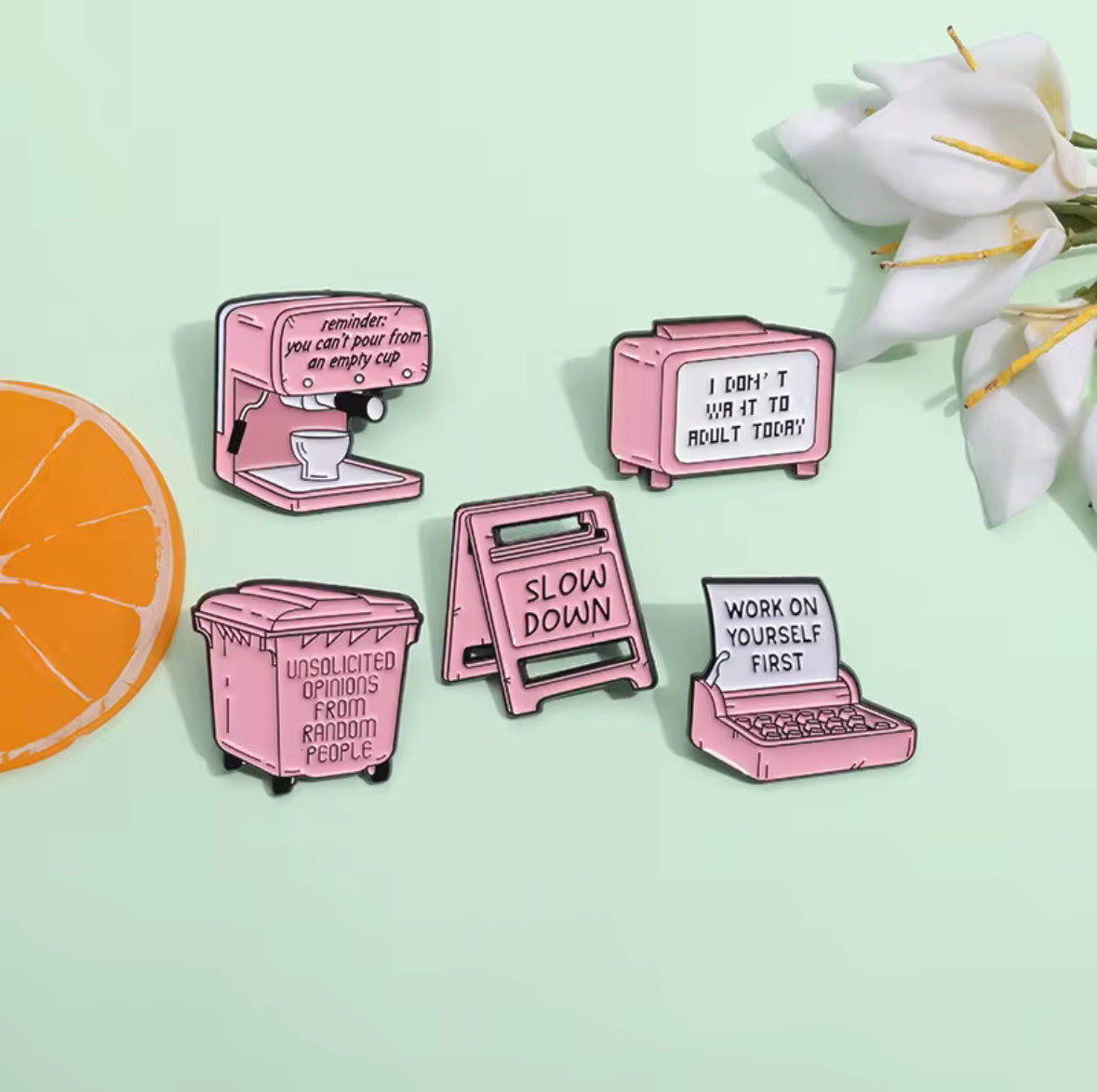 Self Love Collection - Enamel Pins