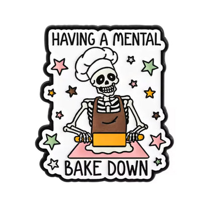 Skeleton Collection - Enamel Pins